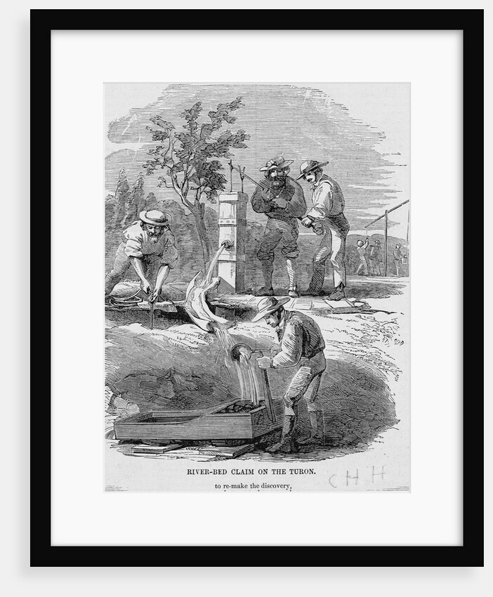 Digging For Gold Near the Turon River by Anonymous