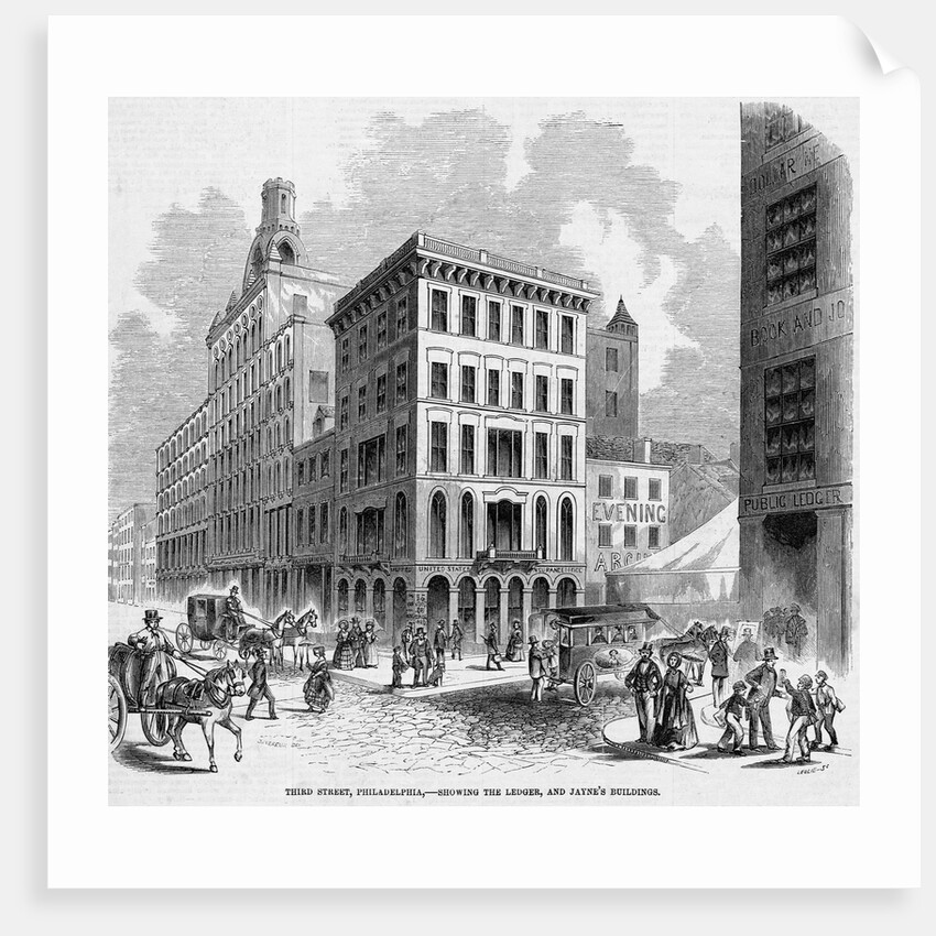 Third Street, Philadelphia by Anonymous