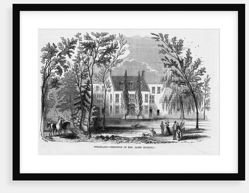 Residence of James Buchanan by Anonymous