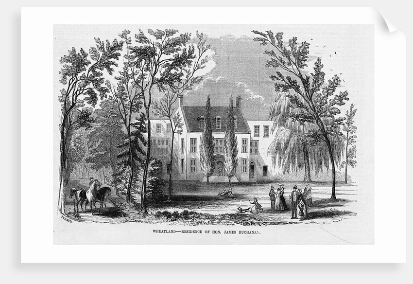 Residence of James Buchanan by Anonymous