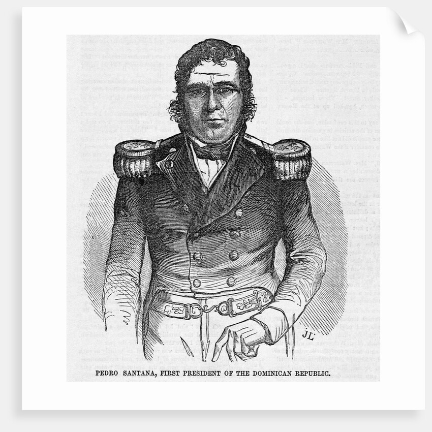 Portrait of Pedro Santana by Anonymous