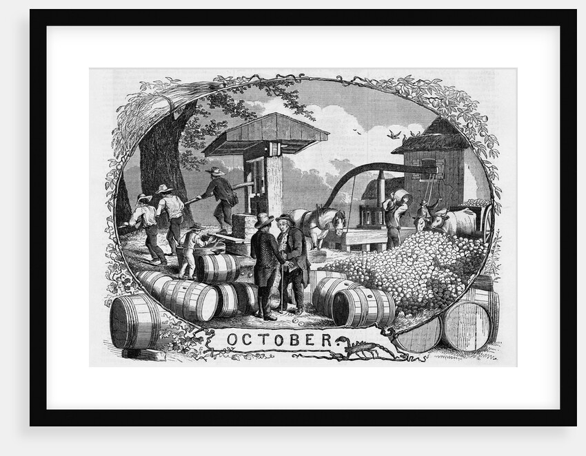 Allegory for October by Anonymous