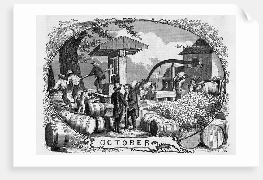 Allegory for October by Anonymous