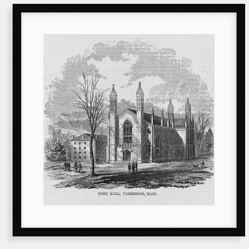 Gore Hall, Cambridge, Mass by Anonymous