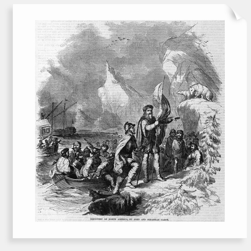 Discovery of North America by John and Sebastian Cabot by A.S. Warren