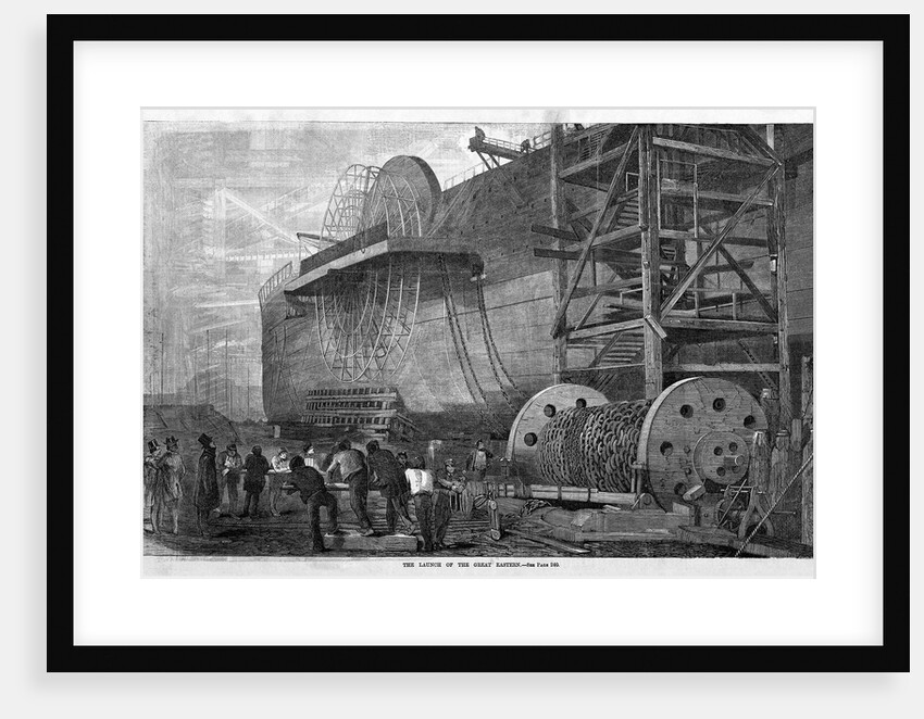 Launching the Great Eastern by Anonymous