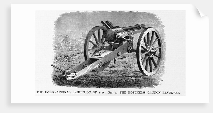 Hotchkiss Repeating Cannon by Anonymous