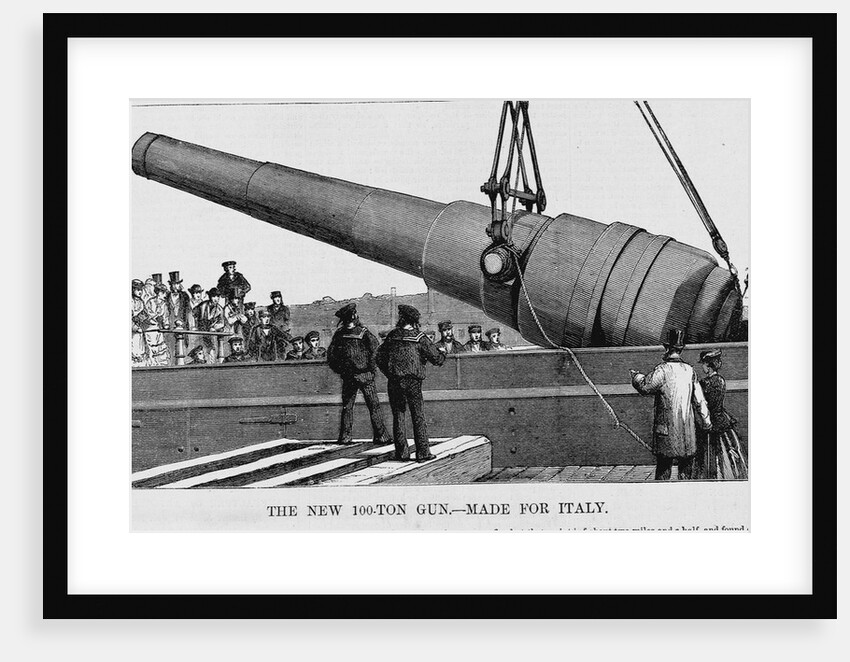 100 Ton Gun by Anonymous
