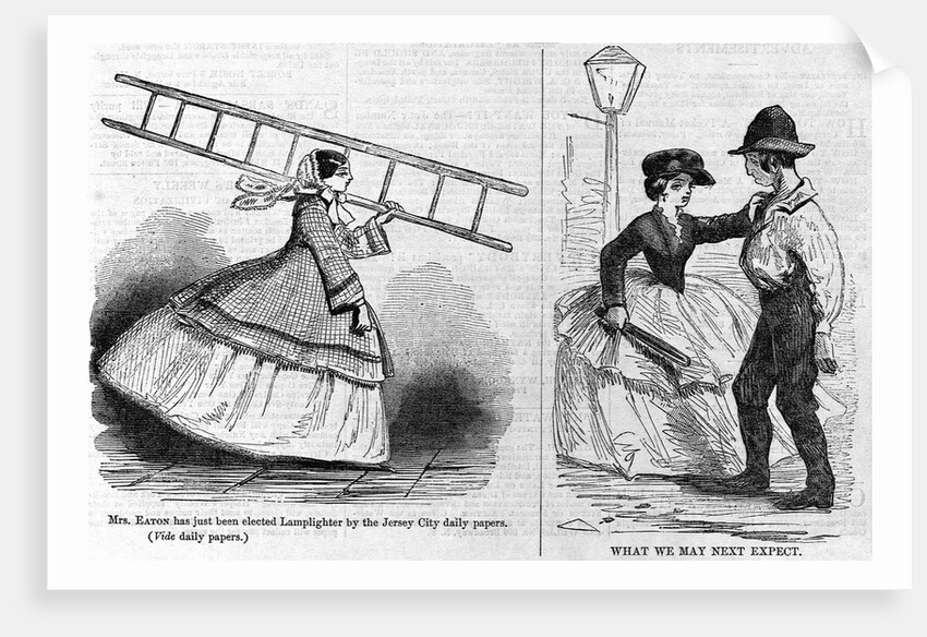 Mrs. Eaton Has Just Been Elected Lamplighter by the Jersey City Daily Papers; What we May Next Expec by Anonymous