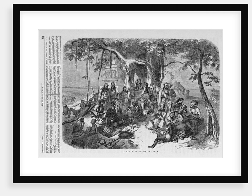 A Party of Thugs, In India by Anonymous