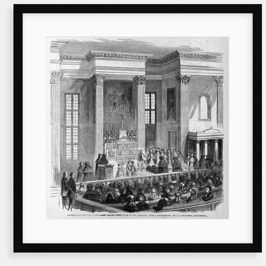 Extraordinary Ceremony at the Roman Catholic Church of St. Peter's, Baltimore by Anonymous