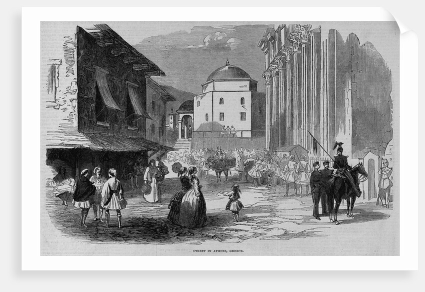 Street in Athens, Greece by Anonymous