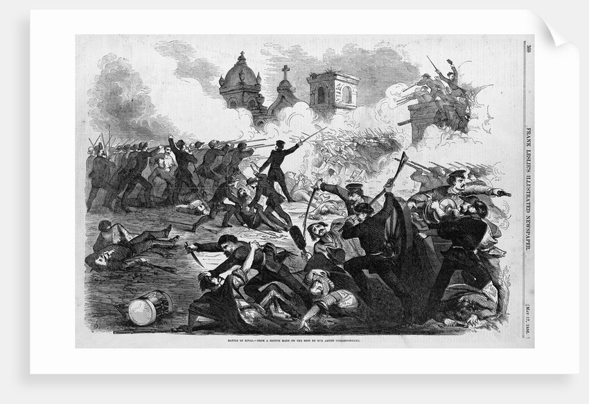 Battle of Rivas by Anonymous