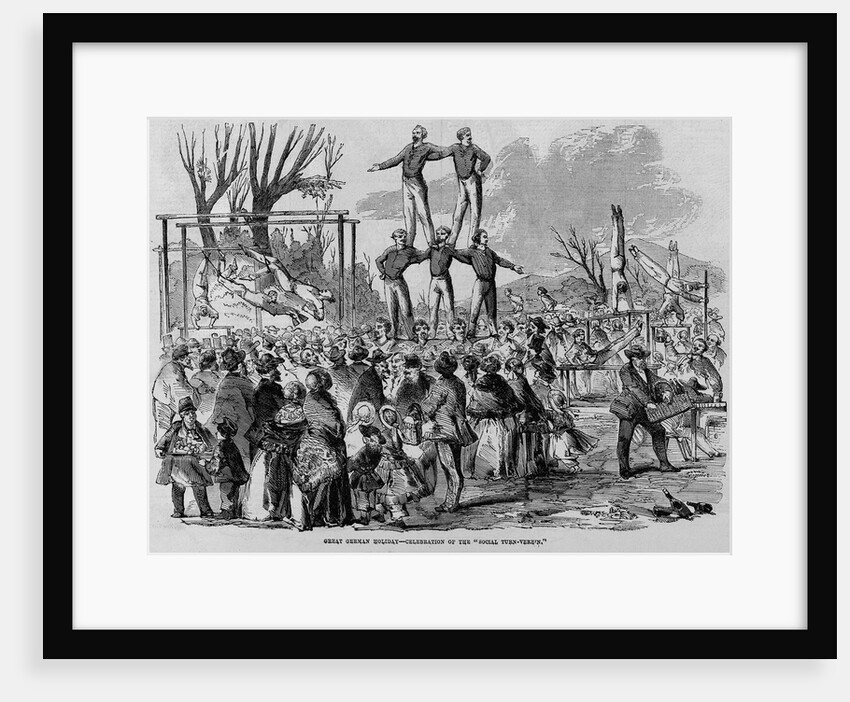 Great German Holiday - Celebration of the "Social Turn-verien." by Anonymous
