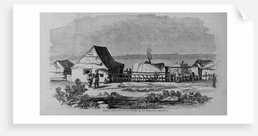 Chinese Settlement in the Suburbs of San Francisco, California by Anonymous