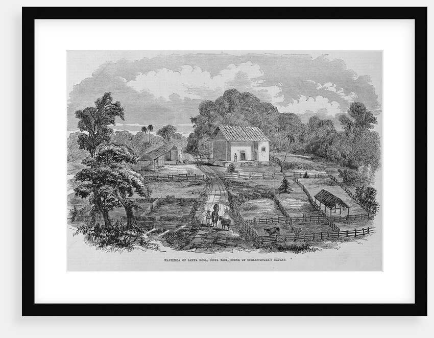 Hacienda of Santa Rosa, Costa Rica, Scene of Schlessinger's Defeat by Anonymous