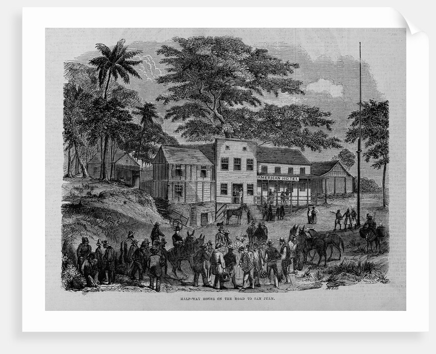 Half-Way House on the Road To San Juan by Anonymous