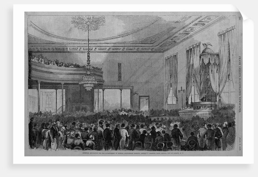 American Association for the Advancement of Science, Assembly Chamber, State Capitol, City of Albany by Anonymous