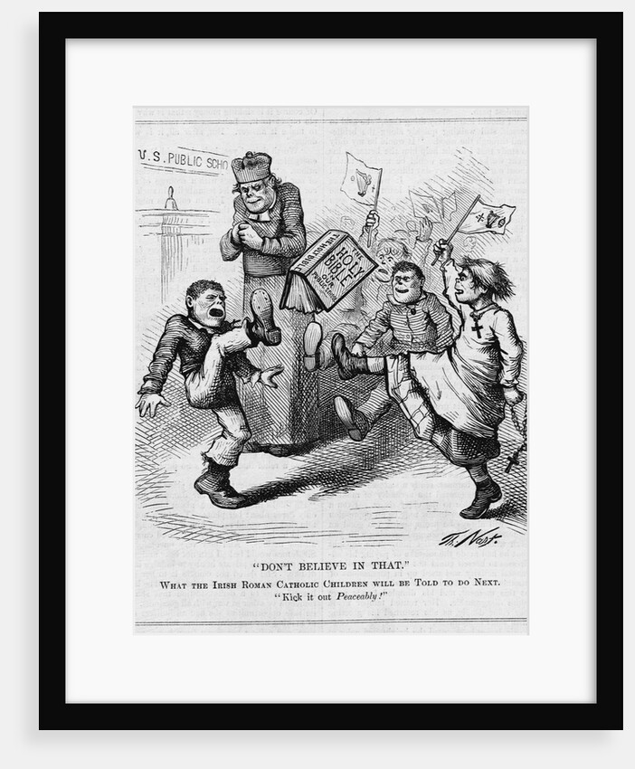 Don't Believe In That Political Cartoon by Thomas Nast