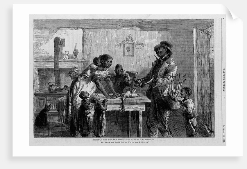 Christmas-Time-Won at a Turkey Raffle by Anonymous