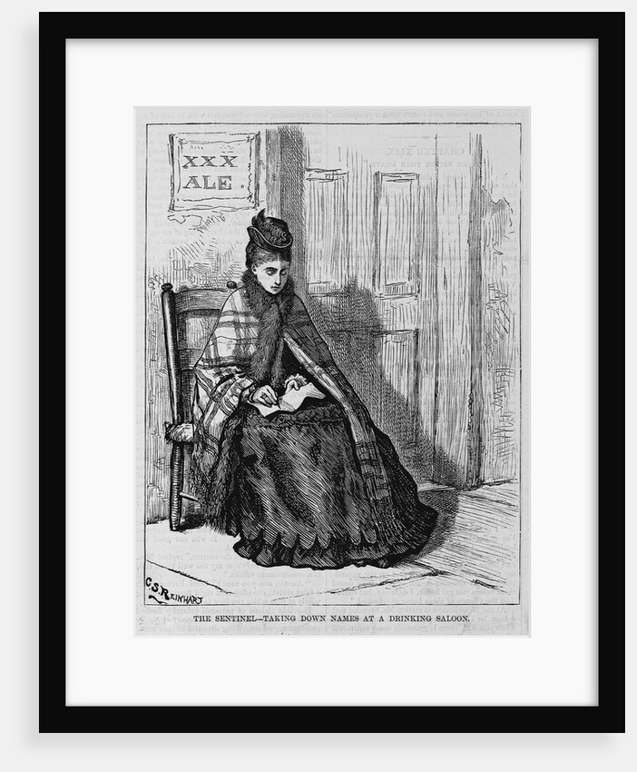 The Sentinel-Taking Down Names at a Drinking Saloon by Anonymous