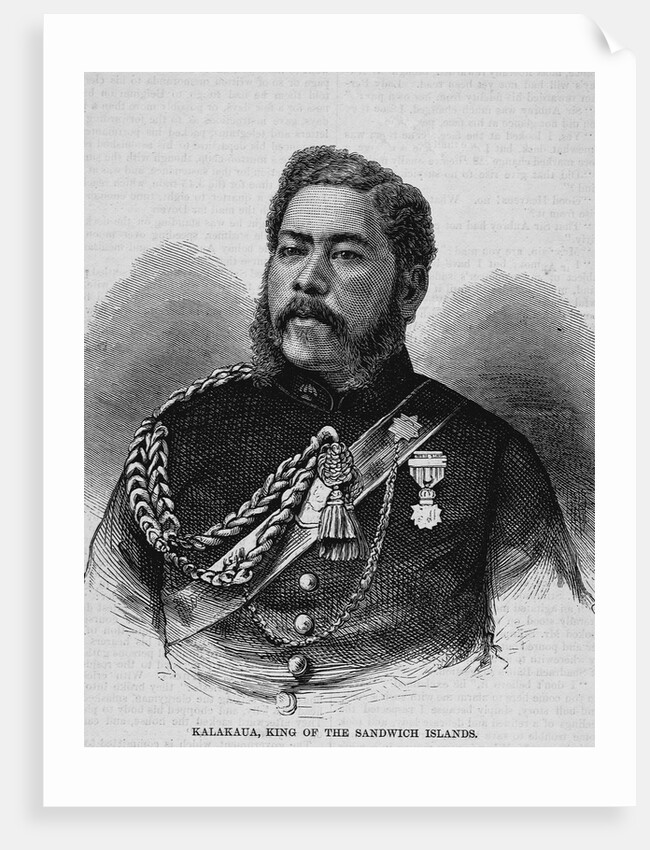 Kalakaua, King of the Sandwich Islands by Anonymous