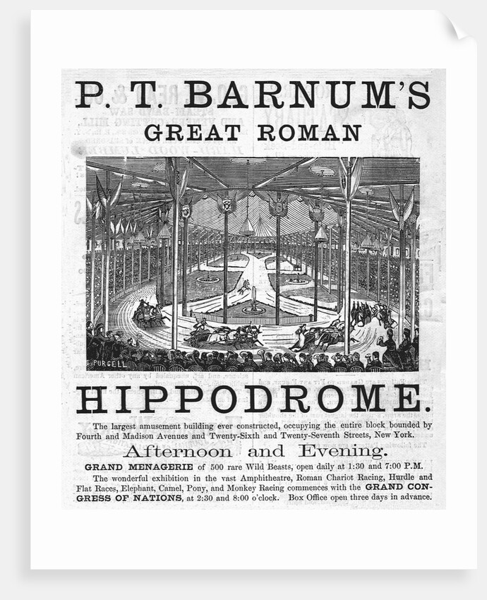P.T. Barnum's Great Roman Hippodrome by Anonymous