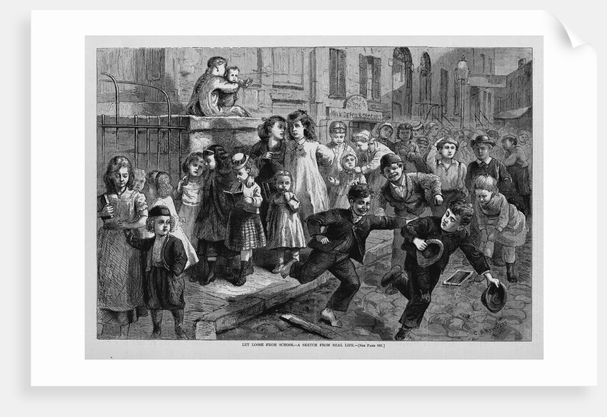 Let Loose From School-A Sketch From Real Life by Anonymous