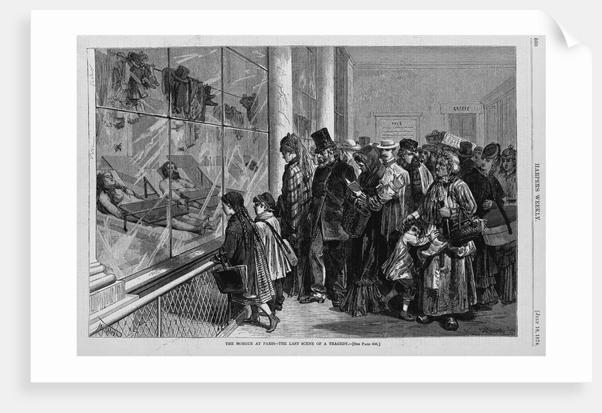 The Morgue at Paris. The Last Scene of a Tragedy by Anonymous