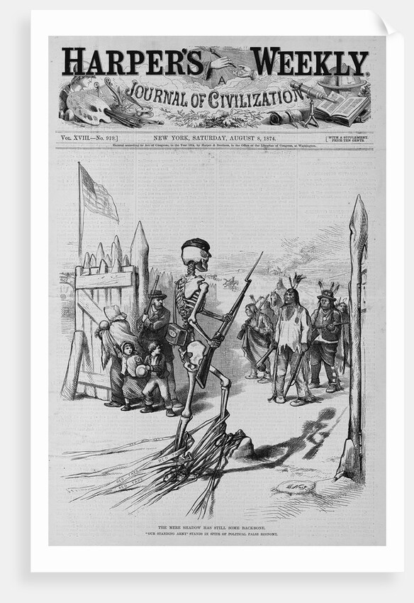 The Mere Shadow has Still Some Backbone by Anonymous