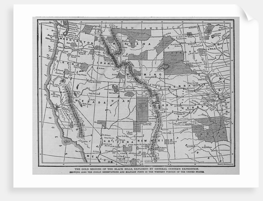 The Gold Regions of the Black Hills, Explored by General Custer's Expedition by Anonymous