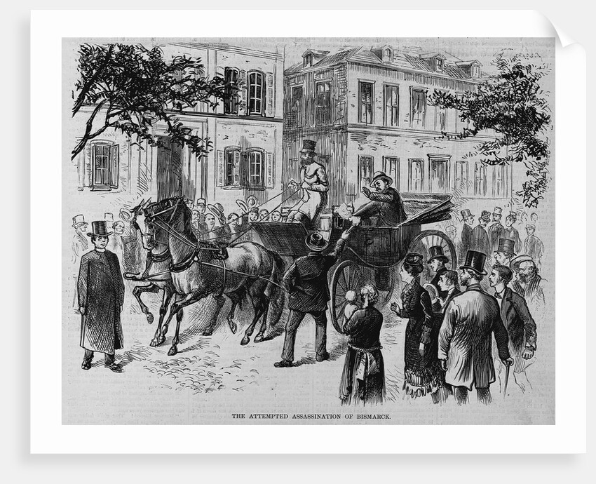 The Attempted Assassination of Bismarck by Anonymous