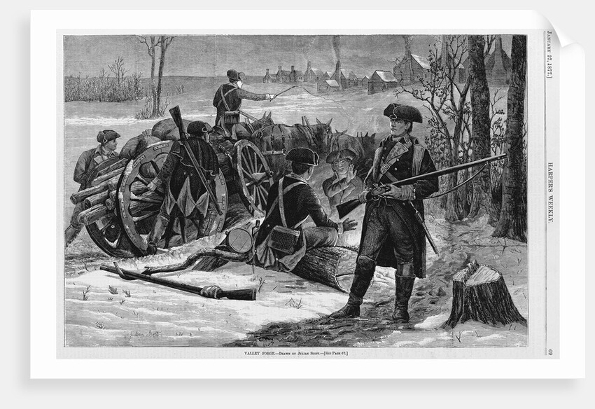 Valley Forge by Julian Scott
