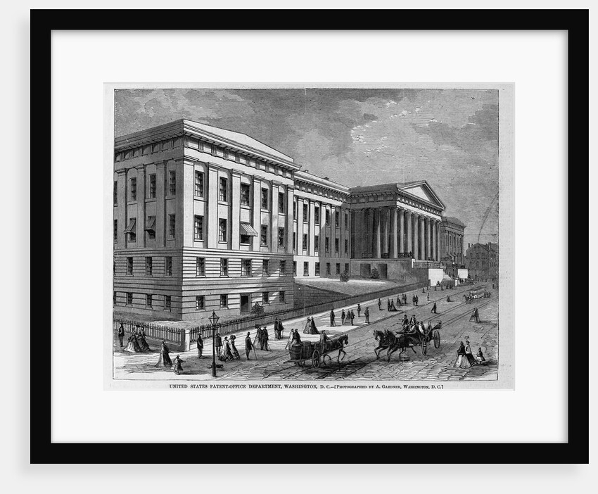 United States patent-office department, Washington DC by A. Gardner