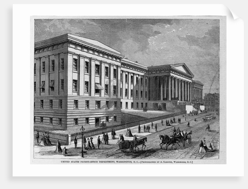 United States patent-office department, Washington DC by A. Gardner