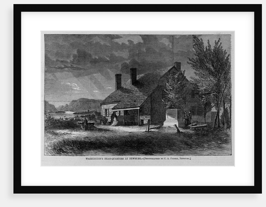 Washington's headquarters at Newburg by C. A. Palmer