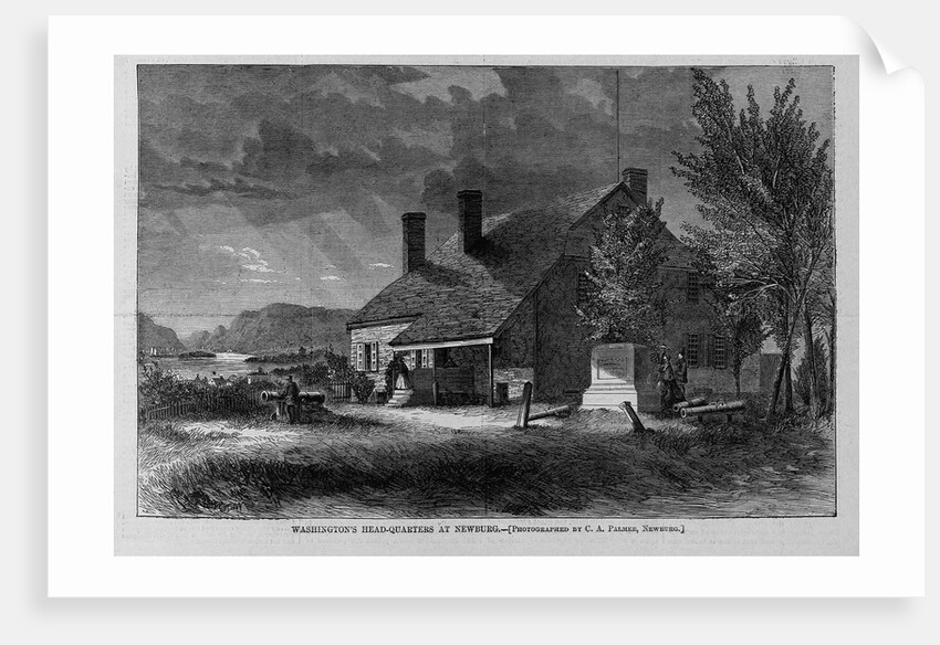 Washington's headquarters at Newburg by C. A. Palmer