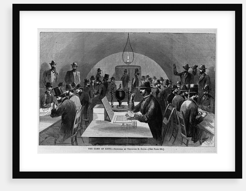 The game of keno by Theodore R. Davis