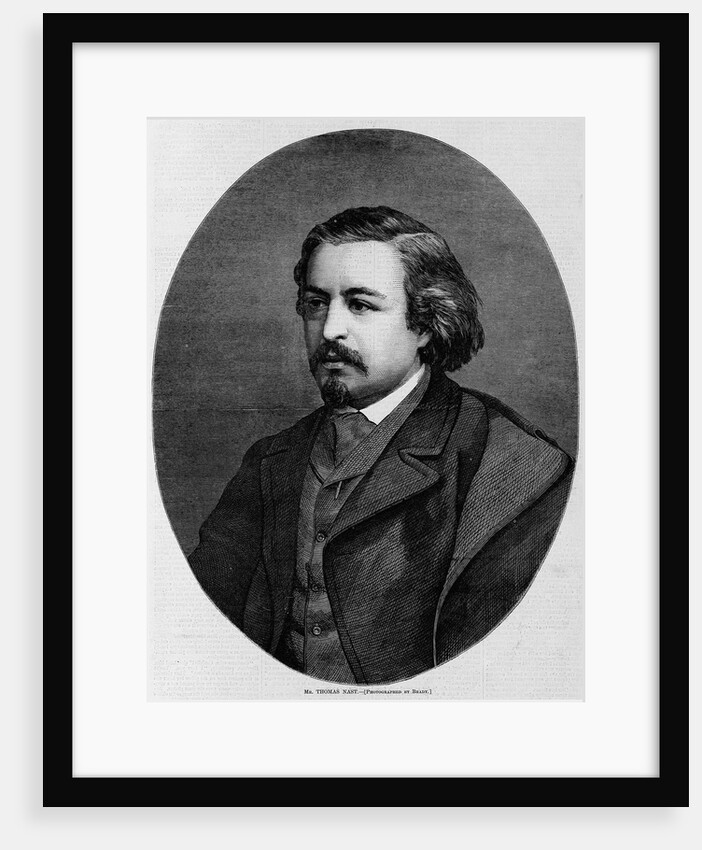 Mr. Thomas Nast by Brady