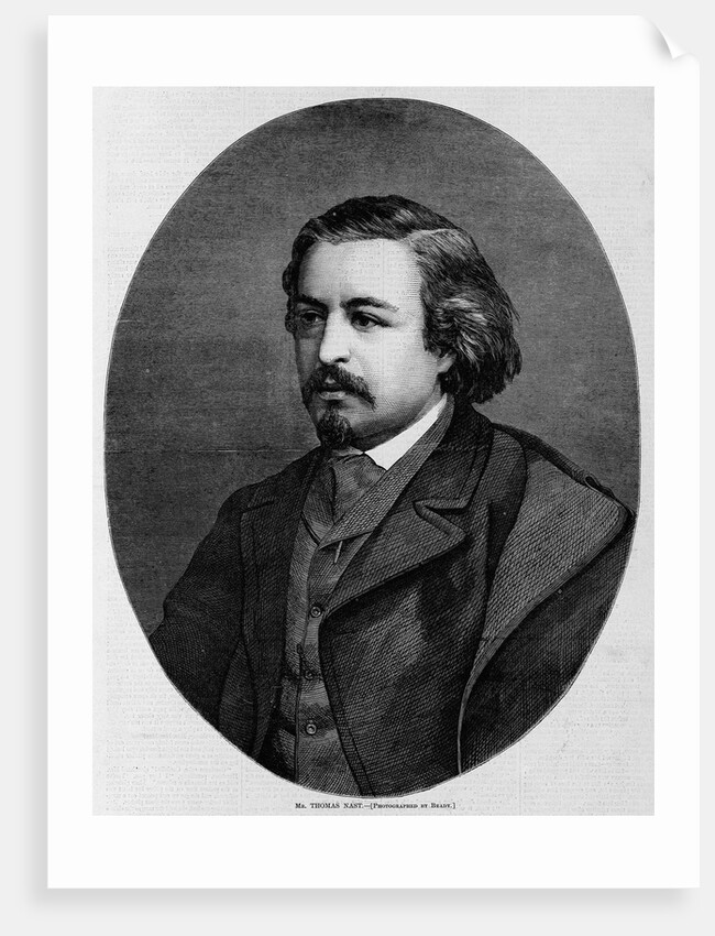 Mr. Thomas Nast by Brady