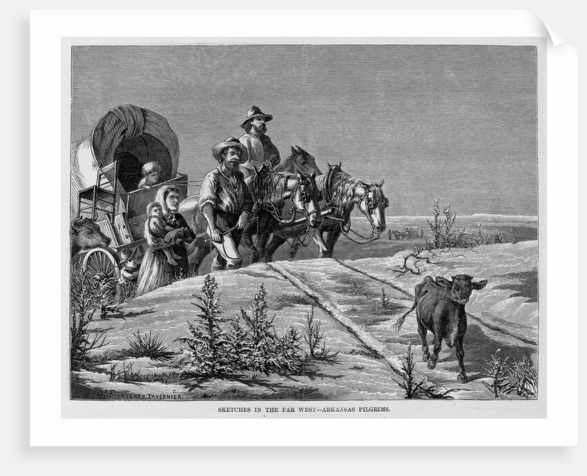 Sketches in the Far West-arkansas Pilgrims by Anonymous