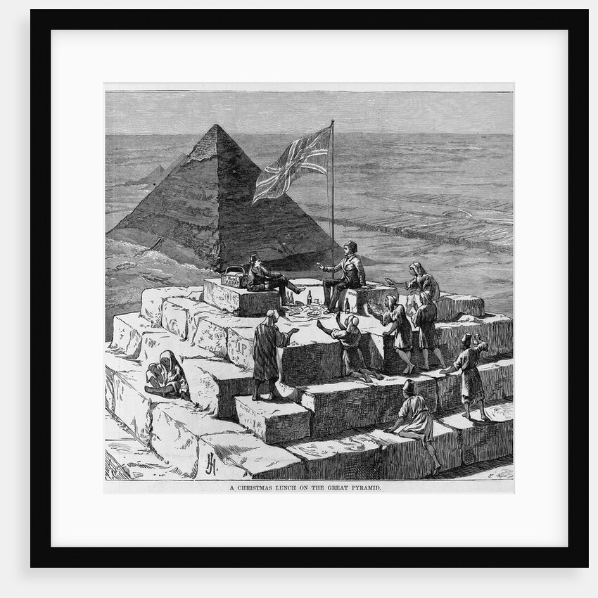 A Christmas Lunch on the Great Pyramid by Anonymous
