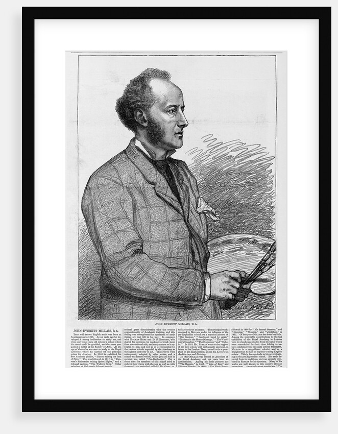 John Everett Millais, R.A by Anonymous