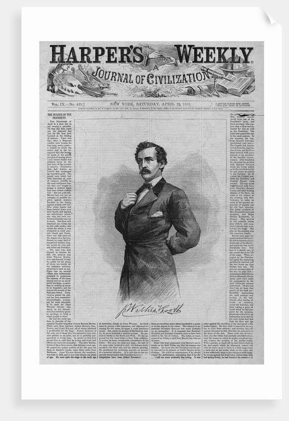 John Wilkes Booth by Anonymous