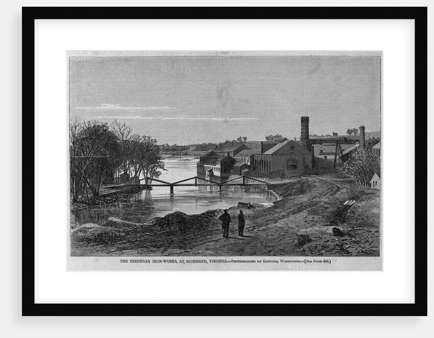 The Tredegar Iron-Works, at Richmond, Virginia by Anonymous