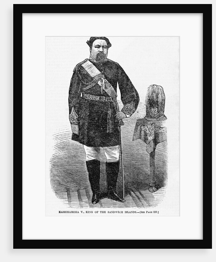 Kamehameha V., King of the Sandwich Islands by Anonymous