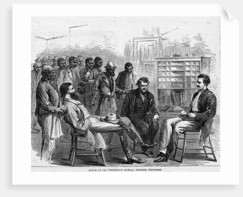 Office of the Freedmen's Bureau, Memphis, Tennessee by Anonymous