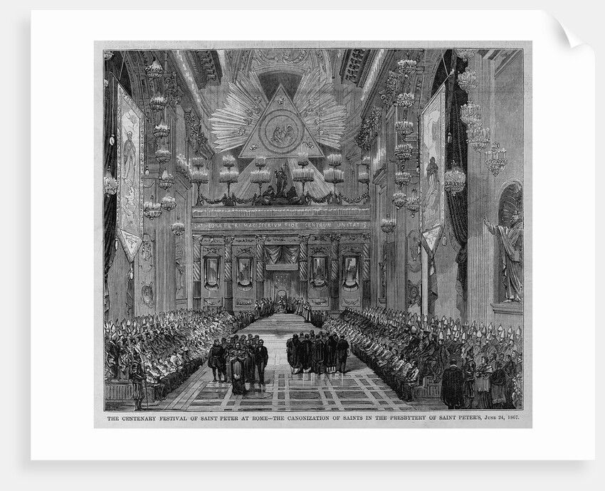 The centenary festival of Saint Peter of Rome by Anonymous
