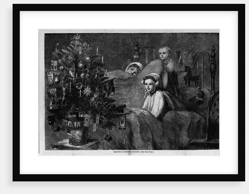 Christmas morning - awaking by Anonymous