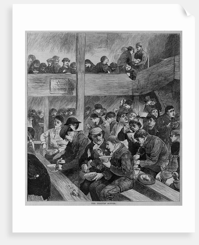 The thieves supper by Anonymous